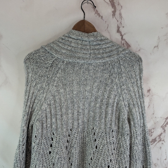 Cabi Cardigan Womens XS Gray Cathedral  Sweater Open Front Duster Long 3472 - Picture 7 of 13